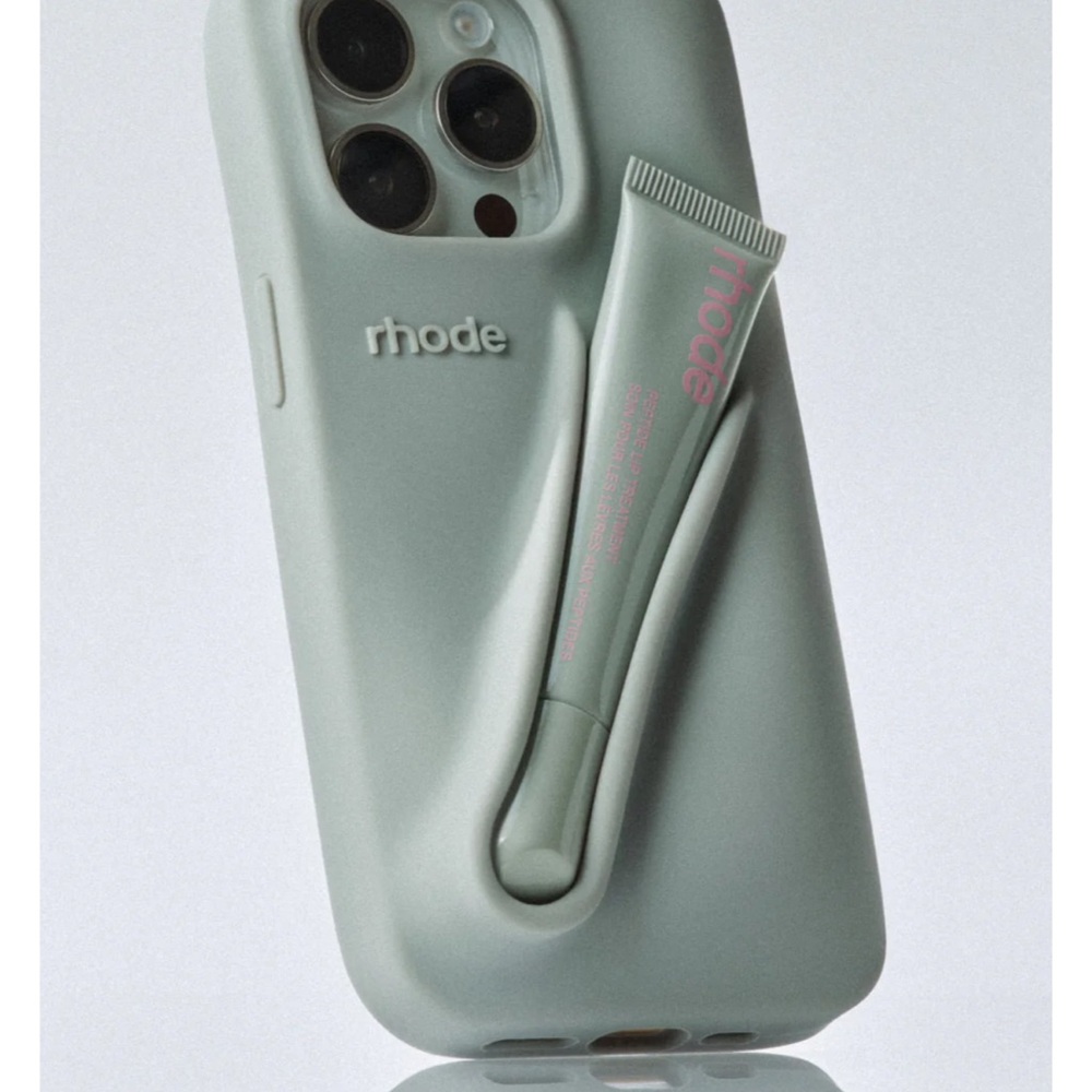 RHODE Gray Phone Case with Balm Slot - iPhone 14 Pro Max
